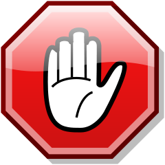 240px-Stop hand nuvola.svg